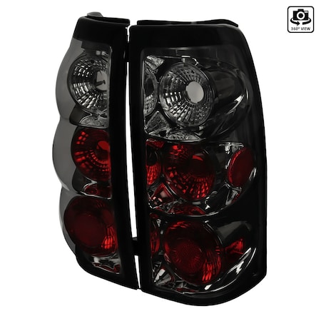 Spec-D Tuning 99-02 Chevrolet Silverado Altezza Tail Light Smoke LT-SIV99G-TM